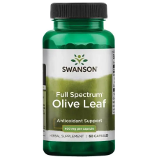 Swanson olajfalevél 400mg kapszula 60 db gyógyhatású készítmény