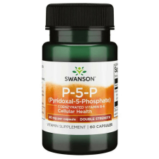 Swanson P-5-P (piridoxin-5-foszfát) 40mg 60 kapszula vitamin és táplálékkiegészítő
