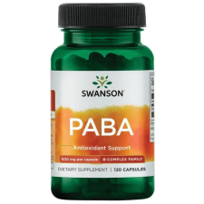 Swanson PABA (para-amino-benzoésav) 500mg 120 kapszula vitamin és táplálékkiegészítő