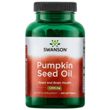  Swanson Pumpkin Seeds Oil (Tökmagolaj) 1000mg 100 kapszula vitamin és táplálékkiegészítő