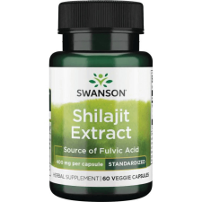 Swanson Shilajit Extract (kivonat) 400mg 60 növényi kapszula vitamin és táplálékkiegészítő