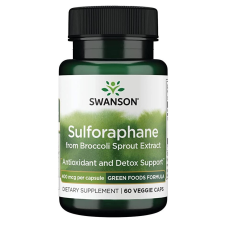 Swanson Sulforaphane Brokkoli kivonat kapszula 60 db vitamin és táplálékkiegészítő