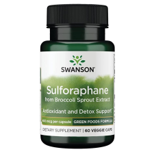 Swanson SULFORAPHANE from Broccoli 400 mcg 60 kapszula vitamin és táplálékkiegészítő
