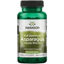 Swanson Swanson ASPARAGUS FULL SPECTRUM SPÁRGACSÍRA KIVONAT 400 mg 60 db vitamin és táplálékkiegészítő