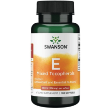 Swanson Swanson E Mixed Tocopherols 400NE 100 kapszula vitamin és táplálékkiegészítő