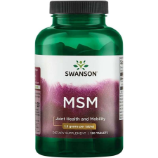 Swanson Swanson MSM 1500mg - 120 tabletta vitamin és táplálékkiegészítő