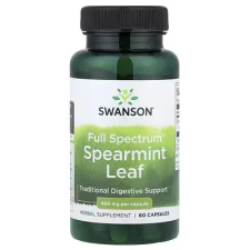 Swanson Swanson Spearmint Leaf 400mg 60 kapszula fodormentalevél vitamin és táplálékkiegészítő