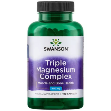 Swanson Triple Magnesium Complex 400mg 100 kapszula vitamin és táplálékkiegészítő