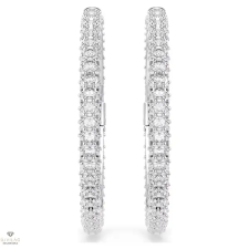 Swarovski Dextera karika fülbevaló - 5754156 fülbevaló