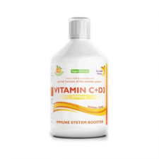 Swedish Nutra folyékony c+d3 immunrendszer erősítő vitamin 500ml vitamin és táplálékkiegészítő