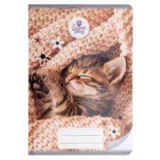 Sweet Pets cicás vonalas füzet - A5 - 21-32 füzet