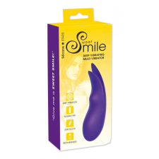 Sweet Smile SMILE Multi - akkus, extra erős csiklóvibrátor (lila) vibrátorok