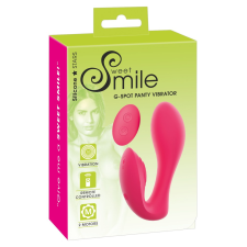 Sweet Smile SMILE Panty - akkus, rádiós 2in1 vibrátor (pink) vibrátorok