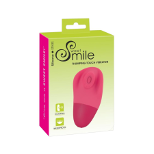 Sweet Smile SMILE Thumping Touch - akkus, pulzáló csiklóvibrátor (pink) vibrátorok