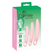 Sweet Smile SMILE - Vaginal Trainers - dildó szett - rózsaszín (3 részes) anál