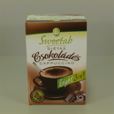 Sweetab Sweetab cappuccino por csokis 10db 100 g kávé