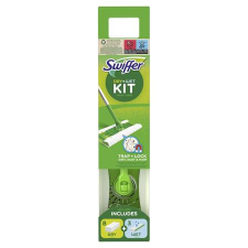 Swiffer Kezdőkészlet, felmosó, nedves- és száraz utántöltővel, SWIFFER "Sweeper" takarító és háztartási eszköz
