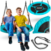  Swingo gólyafészek hinta 100 cm, türkizkék és fekete - Neo-Sport