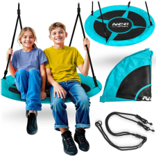  Swingo gólyafészek hinta 100 cm, türkizkék és fekete - Neo-Sport hinta