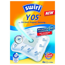 Swirl 19187 Y 05 Air Space Porzsák (4db+1 szűrő/csomag) kisháztartási gépek kiegészítői