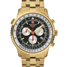 Swiss Alpine Military 7078.9117 chrono men`s 45mm 10ATM, karóra