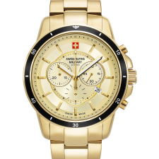 Swiss Alpine Military 7089.9111 Chronograph Mens Watch 44mm 10ATM, férfi karóra