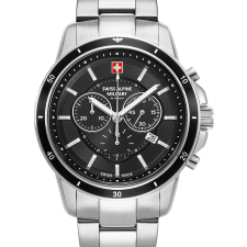 Swiss Alpine Military 7089.9137 Chronograph Mens Watch 44mm 10ATM, férfi karóra