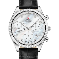 Swiss Military SM30207.05 Elegant Chronograph Ladies Watch 38mm 5ATM, karóra