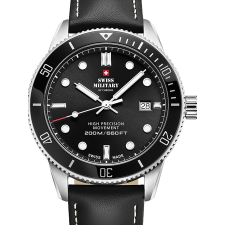 Swiss Military SM34088.04 Diver Quartz Mens Watch 42mm 20ATM, karóra