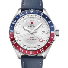 Swiss Military SM34095.05 Mens Watch 43mm 10ATM, karóra