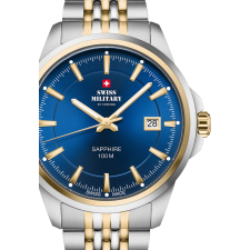 Swiss Military SM34104.05 Mens Watch Classic Sapphire Glas 40mm 10ATM, karóra
