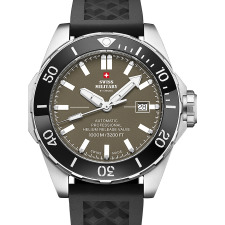 Swiss Military SMA34092.08 Automatic Diver Mens Watch 45mm 100ATM, karóra