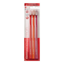 Swissdent Whitening Soft Red, Orange, Pink, Fogkefe 3ks fogkefe