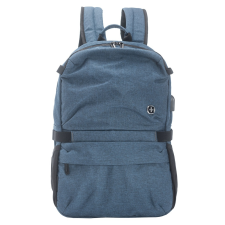 SwissDigital SwissDigital hátizsák, kék (45x31x13 cm, 18l) Companion, RFID iskolatáska