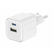 Swissten 12 W 1x USB-C + 1x USB-A fehér töltőfej (22071500) mobiltelefon kellék