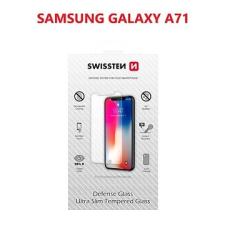 Swissten a Samsung Galaxy A71 készülékhez - fekete mobiltelefon kellék