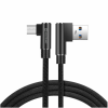 Swissten Arcade USB to microUSB 1,2m, fekete (71527500)