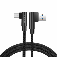 Swissten Arcade USB to microUSB 1,2m, fekete (71527500) kábel és adapter