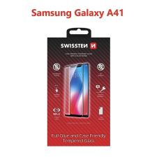 Swissten Case Friendly Samsung Galaxy A41 üvegfólia - fekete mobiltelefon kellék