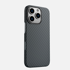 Swissten MagCarbon iPhone 16 Pro fekete tok (35503001) tok és táska