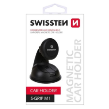 Swissten Mágneses autós tartó műszerfalra szélvédőre Univerzális (65010300) (65010300) mobiltelefon kellék