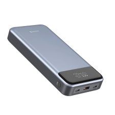 Swissten Power Bank 30000 mAh laptopokhoz, 133W Power Delivery - szürke power bank