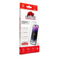 Swissten Raptor Diamond Ultra Clear Apple iPhone 15 3D üvegfólia - fekete mobiltelefon kellék
