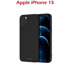Swissten Soft Joy Apple iPhone 15 fekete tok (34500310) tok és táska
