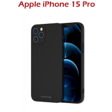 Swissten Soft Joy Apple iPhone 15 Pro fekete tok (34500314) tok és táska