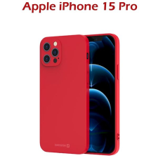 Swissten Soft Joy Apple iPhone 15 Pro piros tok tok és táska