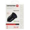 Swissten Szivargyújtós USB Gyorstöltő 36W (3020111760) (s3020111760)
