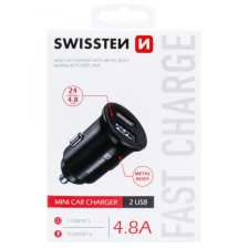 Swissten Szivargyújtós USB Gyorstöltő 4800mA (3020115000) (s3020115000) mobiltelefon kellék