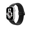 Switcheasy Apple Watch bőr óraszíj S4-S9 42/44/45/49mm fekete