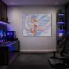  Sword Art Online Asuna felhők között lebegve vászonkép